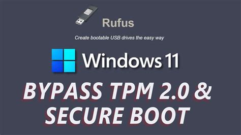 megashare rufus|How to create Windows 11 bootable USB to bypass requirements .